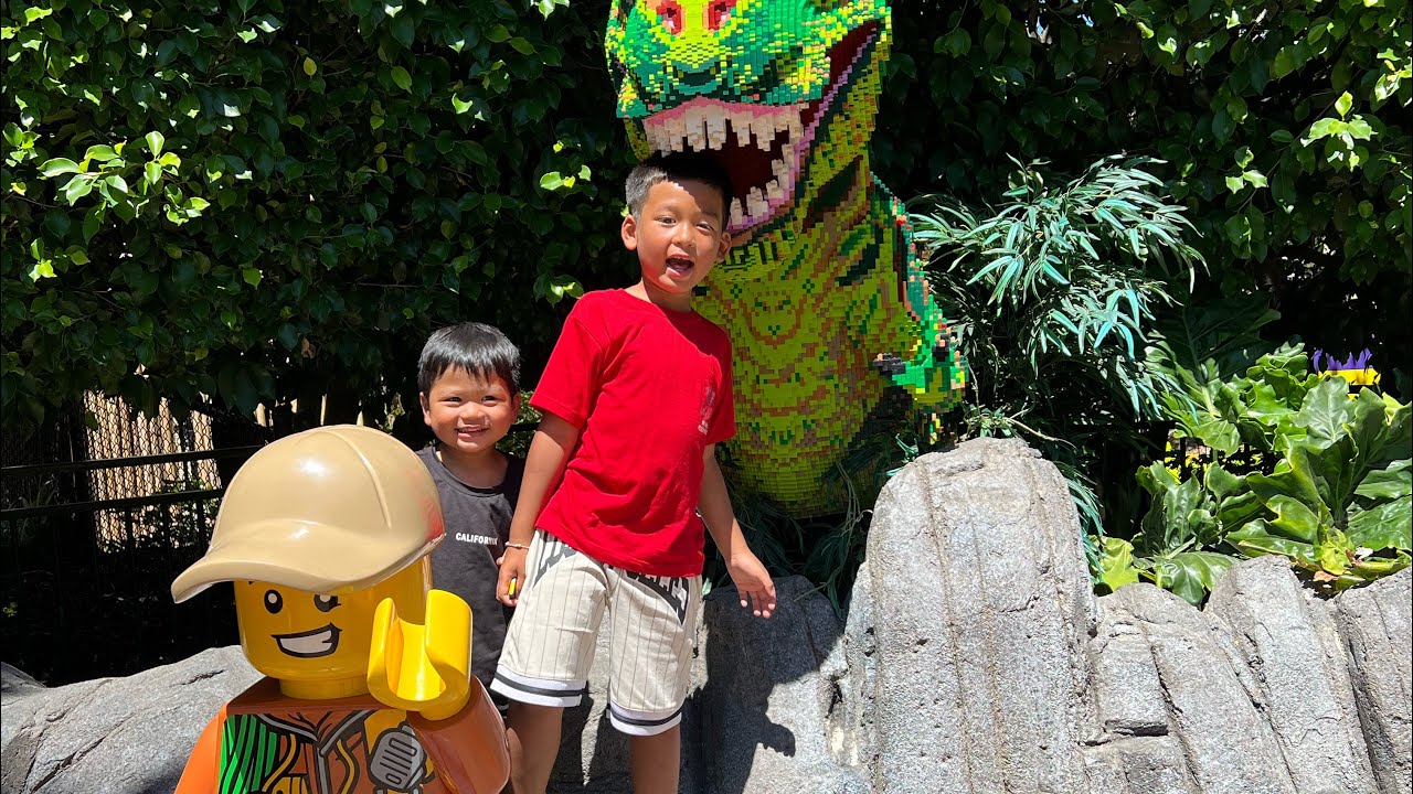 LEGOLAND, CALIFORNIA- Dino Valley, Explorer River Quest