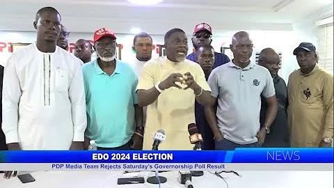 EDO 2024 ELECTION: PDP Media Team Rejects Saturday's Governorship Poll Result