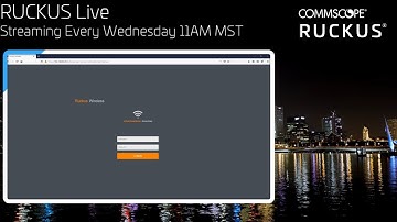 SmartZone 5.2.1 Part 3 - RUCKUS Live! (Evening Session)