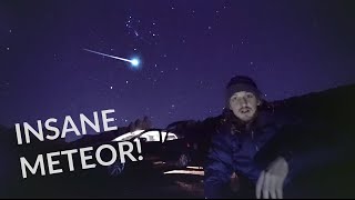 Geminids Meteor Shower in La Palma