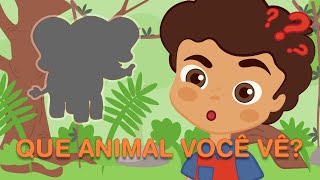 COMPILAÇÃO DE CANÇÕES INFANTIS | 🐘Aprenda sobre os ANIMAIS DA SELVA 🐵 | LEAOZINHO VOADOR 2022 ☁️🦁☁️