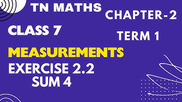 TN MATHS CLASS 7 MATHS - CHAPTER 2 - EXERCISE 2.2 SUM 4  #TN MATHS#CLASS7MATHS # EX2.2SOLUTIONS