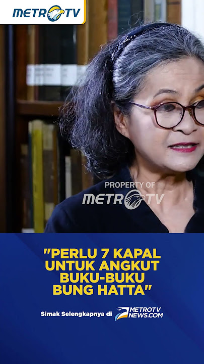 Gemala Hatta: Perlu 7 Kapal untuk Angkut Buku-Buku Bung Hatta #shorts
