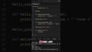 Tu sais donner une valeur par défaut a un paramètre de fonction Python ? #dev #coding #programming