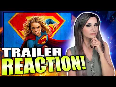 Supergirl Trailer REACTION!