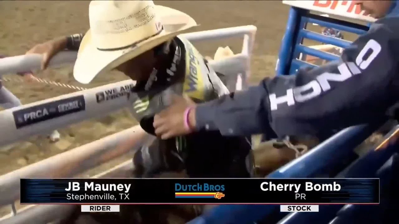 JB Mauney 2023 Caldwell Night Rodeo YouTube