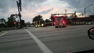 PBCFR Engine 32 Responding in a Spare - Code 3