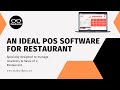 A Quick Overview of Foodnerd POS - An Ideal POS for Restaurant