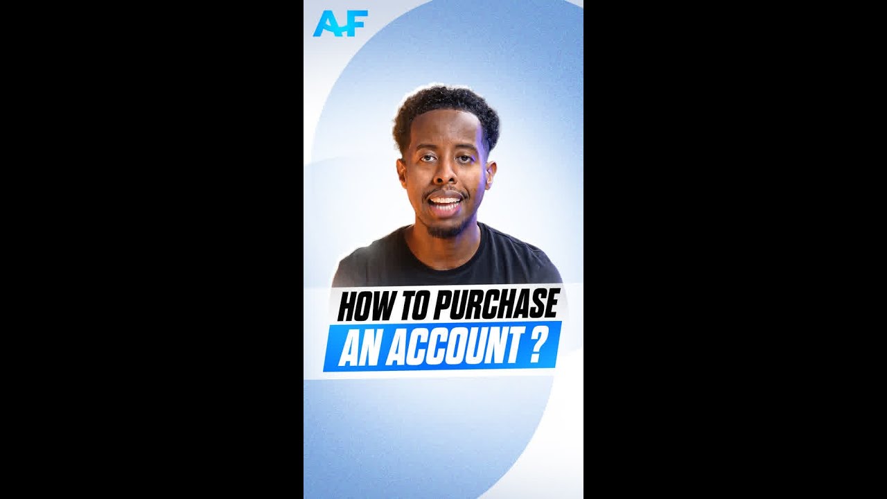 How to buy an account?