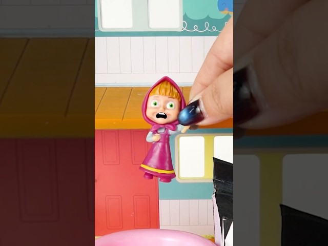 Satisfying Experience Masha and The Bear Toys |  1 2 3 GO!!!! Masha Run #short #toy