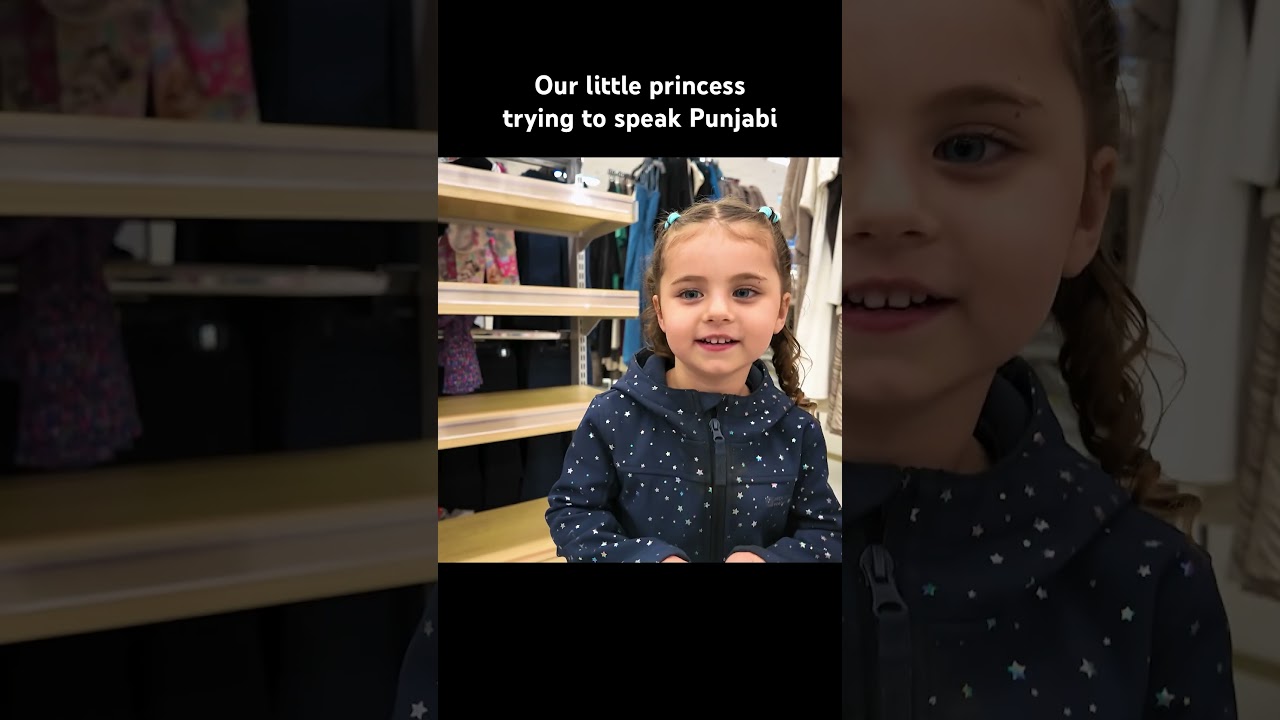 Hazel Trying To Speaking In PUNJABI 🥹💕 