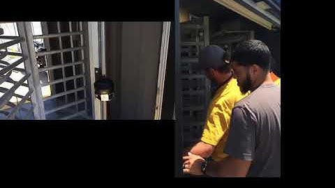 Biometric Security PalmSecure integrated into Turnstile Gate