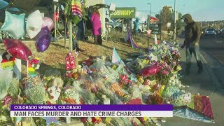 Colorado shooting suspect facing murder, hate crime charges