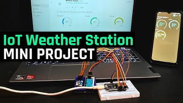 Build a Smart Weather Station with ESP8266, DHT11, BMP180, and Blynk App | Full Tutorial