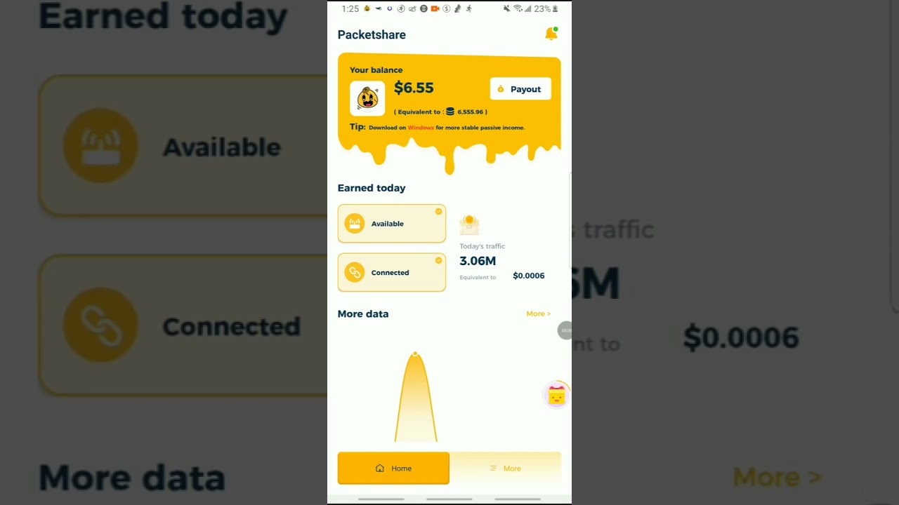 Best App in 2025 + Packetshare app late Review + what I have been earning how to earn more💵🎗⚡