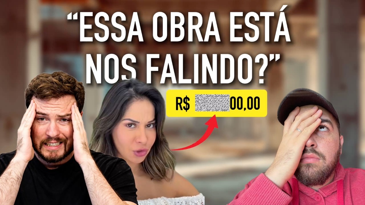 🚨 QUANTO JÁ TORRAMOS NA OBRA? MAÍRA CARDI E THIAGO NIGRO VÃO REVELAR O VALOR DO PREJUÍZO | REACT