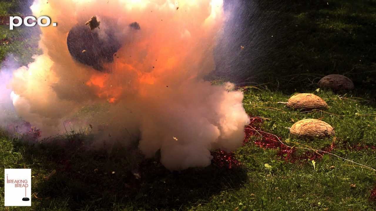 Breaking Bread in Slow Motion (part 1.) - YouTube