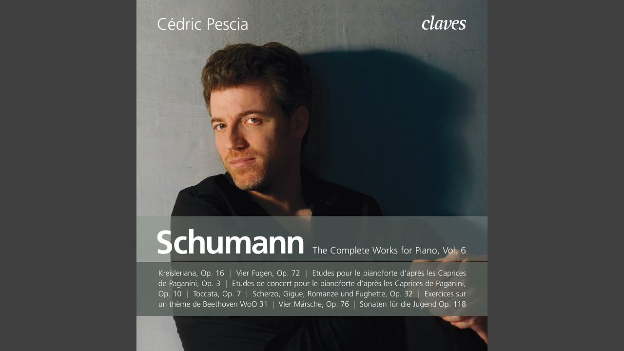 Etudes pour le pianoforte d'après les Caprices de Paganini, Op. 3: IV. Caprice No. 4 adlı videoyu YouTube'da izle