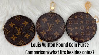 Louis vuitton purses with small purse and change pocket real for