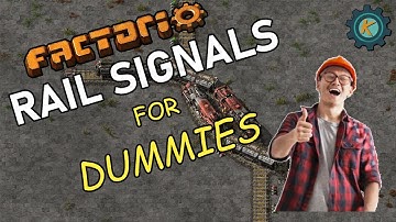 Factorio Rail Signals For Dummies 🚦 SHORT Guide For Signaling Basics