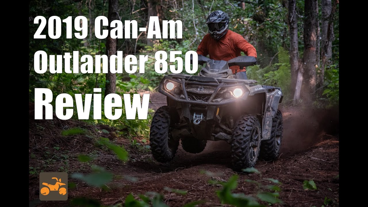 2019 Can-Am Outlander 850 Review- ATV ESCAPE