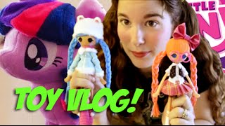 TWILIGHT SPARKLE PLUSH and Lalaloopsy Girls! (Pixie Talks: Toy Vlog!)