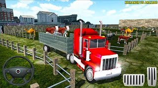 Farm Animal Truck Driving Transport Simulator Android GamePlay FHD screenshot 4