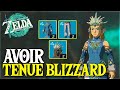 Comment dbloquer la tenue blizzard dans zelda tears of the kingdom  tuto zelda totk