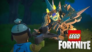 БОСС ПОВЕРЖЕН! 100 ДНЕЙ в LEGO FORTNITE #6