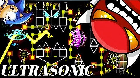 INSANE DEMON "UltraSonic" By ZenthicAlpha 100% (1 Coin) [Geometry Dash 2.2]