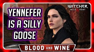 Witcher 3 🌟 BLOOD AND WINE Yennefer Romance Epilogue 🌟 Yennefer Visits Geralt's Home