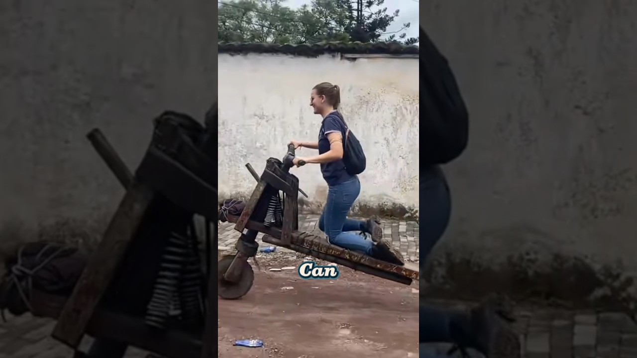 innovation from Africa. scooter without engine 