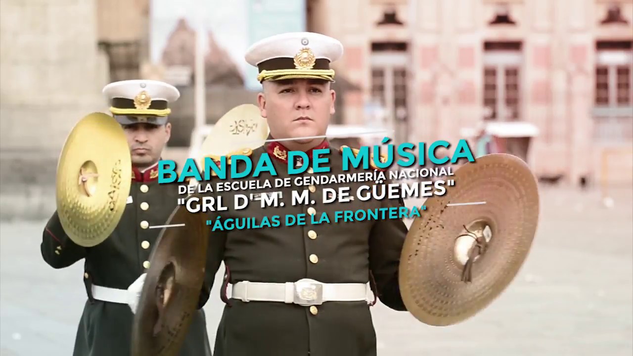 Marcha de Gendarmería Nacional Águilas de la Frontera