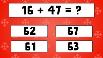 Kun jij deze 8 leuke wiskundepuzzels oplossen?