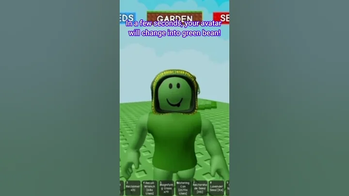 How to get the Green Bean Skin to join Team Jandel in grow a garden#roblox #growagarden #teamjandel
