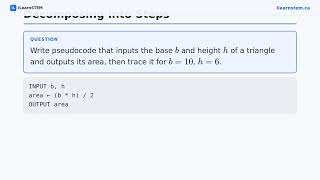 MTH1W-C2.2 · Decomposing into Steps