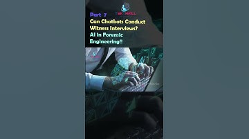 Can Chatbots Conduct Witness Interviews? AI in Forensic Engineering! Part 7 #ai #viral #aiinindia