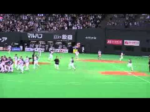 2012.3.31 開幕２連勝！！田中賢介サヨナラ弾！！