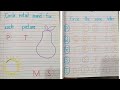 P.g 3rd term  English copy syllabus|English copy worksheet #english #worksheet  #preschool #syllabus