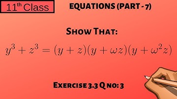 Chapter 3 | Part - 7 | Exercise 3.3 Q3 | 11 Class - P17