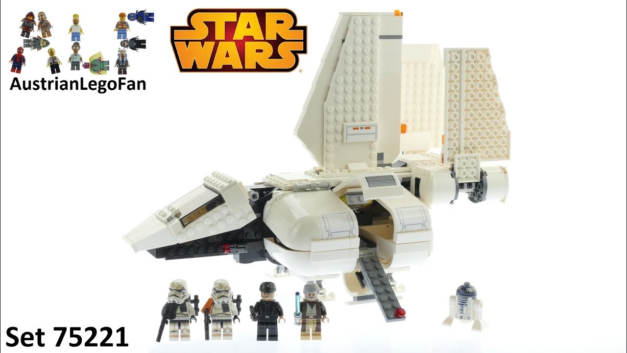 Lego Star Wars 75221 Imperial Landing Craft edad 9-14 636 un. 