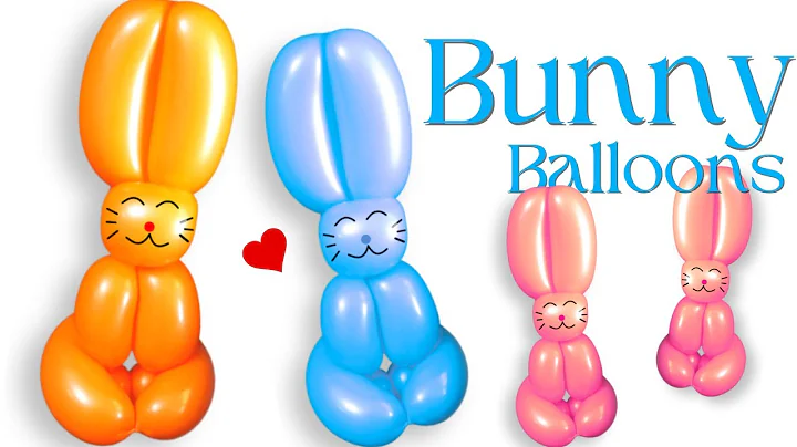 Learn to Make Bunny Rabbit Balloon Animals-Tutorial