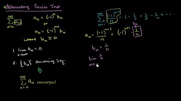 Alternating series test | Series | AP Calculus BC | Khan Academy