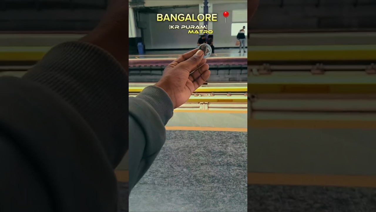 Bangalore Metro station Kr puram