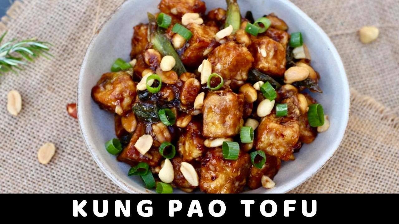 KUNG PAO TOFU (CRISPY TOFU) | Frey and Maria
