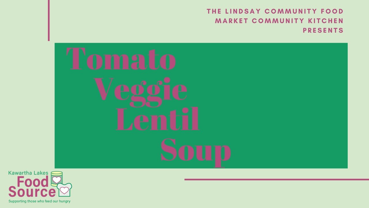 Tomato Veggie Lentil Soup