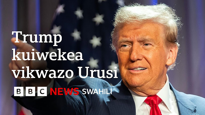Tishio la vikwazo vya Marekani dhidi ya Urusi. Dira ya Dunia TV