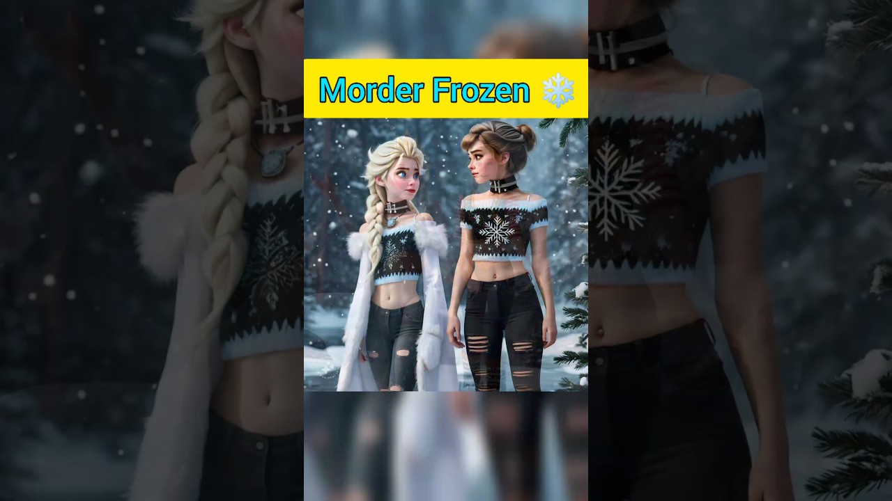 Morden Frozen ❄ #frozen #trending #viral #animation #mordenfrozen #frozen2024 #shorts
