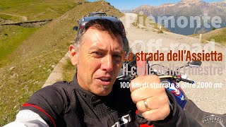 I motogiri Piemonte. Il colle delle Finestre e la Strada dell’Assietta. 100 km di sterrato a 2000 mt