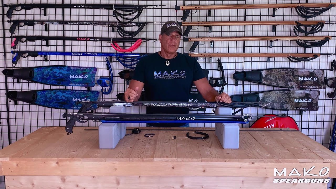 Сравнение роликового подводного ружья с обычным подводным ружьем — Дано, MAKO Spearguns